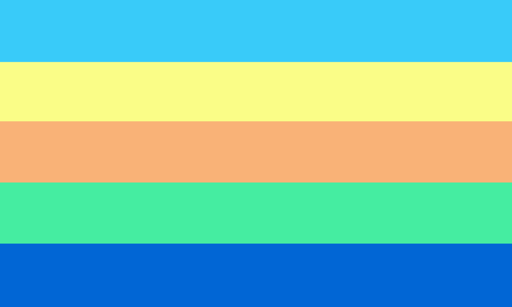 Bandeira Gênero-praia